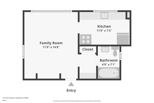 Floorplan - 1141 Pine Ave