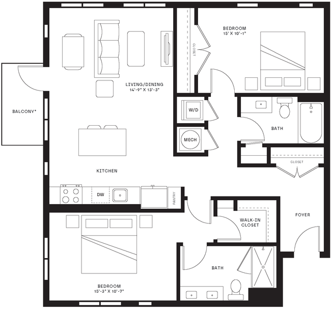Floorplan - St Albans Lofts Residential
