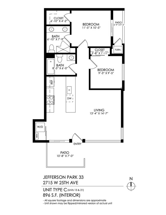 Floorplan - Jefferson Park 33