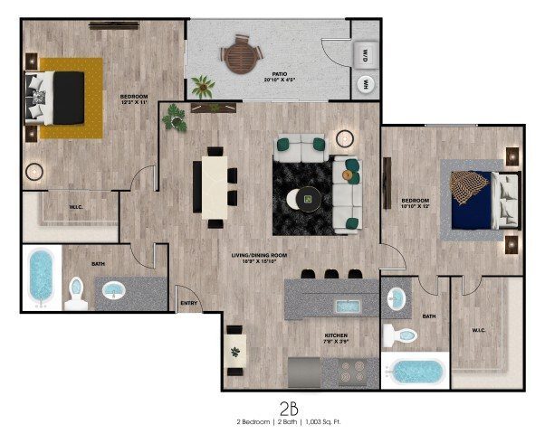 Floorplan - Villa de Cortez