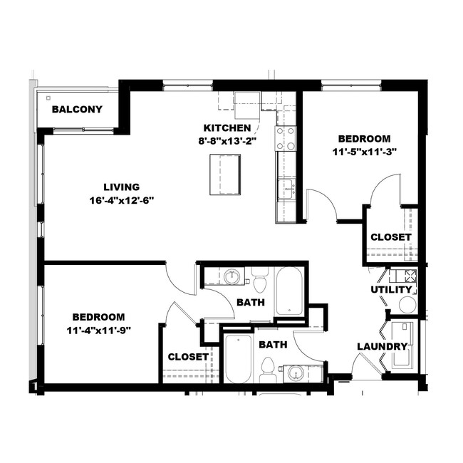 Floorplan - Hot Metal Flats