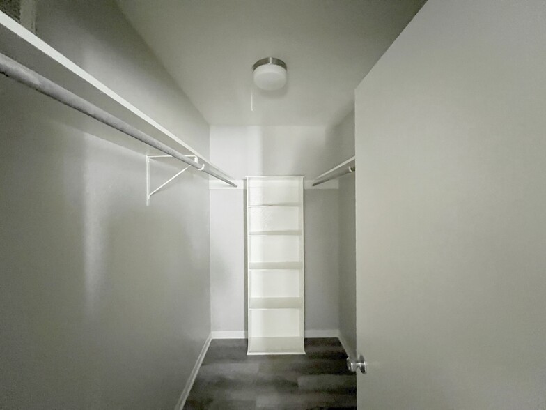 Store your belongings in style in this walk-in closet. - 2125 Banita St