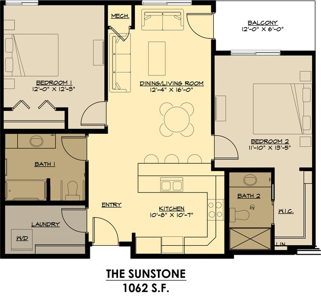 $1,275/month - Stone West Village Phase 1 & 2