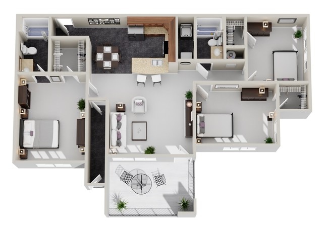 C4 Floor Plan - Cottages at Crestview