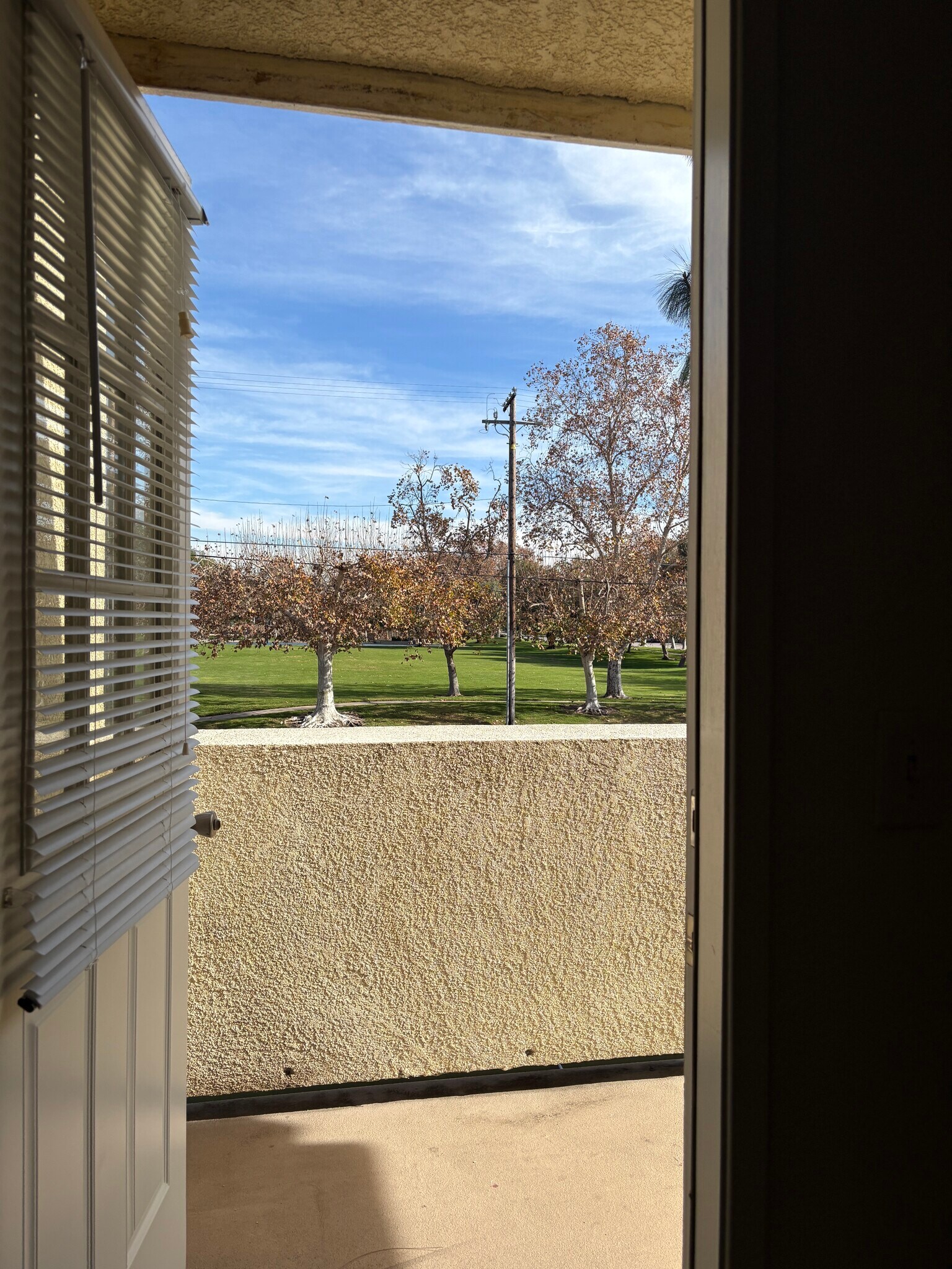 Master balcony and view - 2946 S Campus Ave