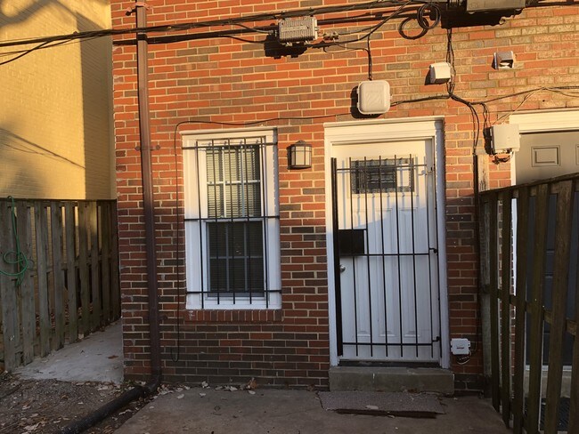 Back Door - 1826 8th St NW