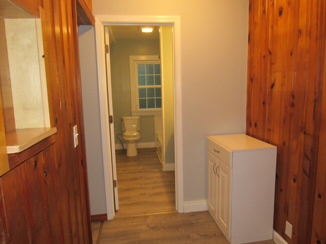 Looking into Bathroom #1 from Laundry Room - 1211 Charles Ave