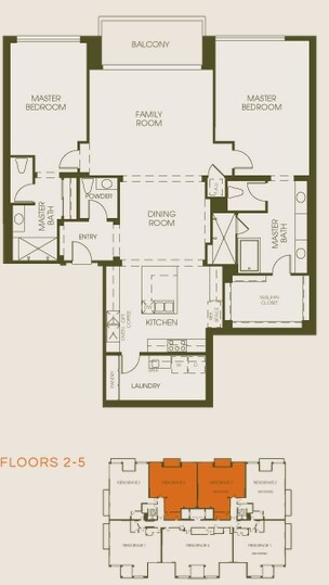 2BR/2.5BA - 432-438 N Oakhurst Dr