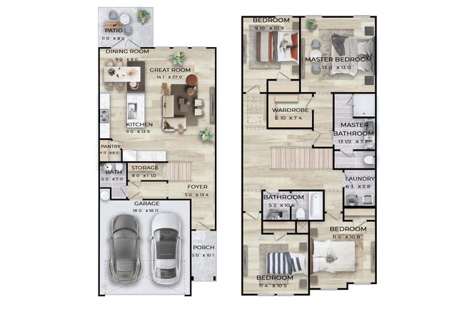 Danielson_4x25_1878 sf(1) - Crescent by Stella Homes