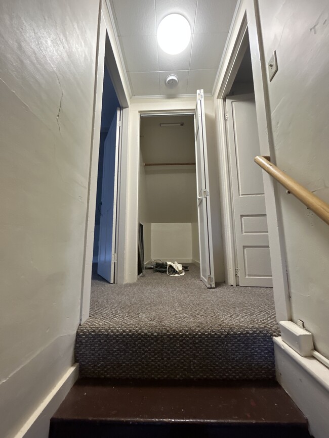 Storage closet upstairs - 511 Main St