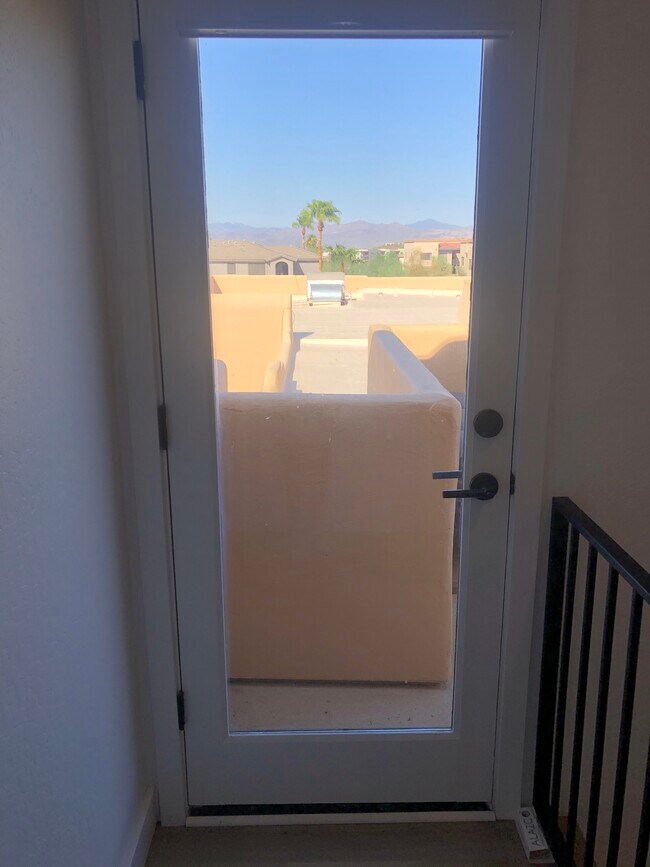 Door to Roof Deck - 16517 E Gunsight Dr