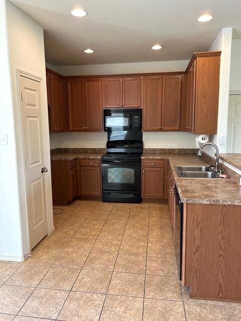 Recessed lights and oversized cabinets - 1702 Sand Hills Dr