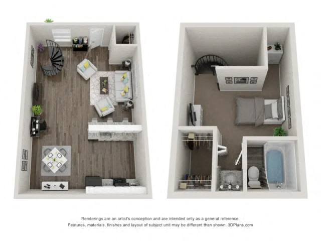 Floorplan - The Life at Harrison Trails