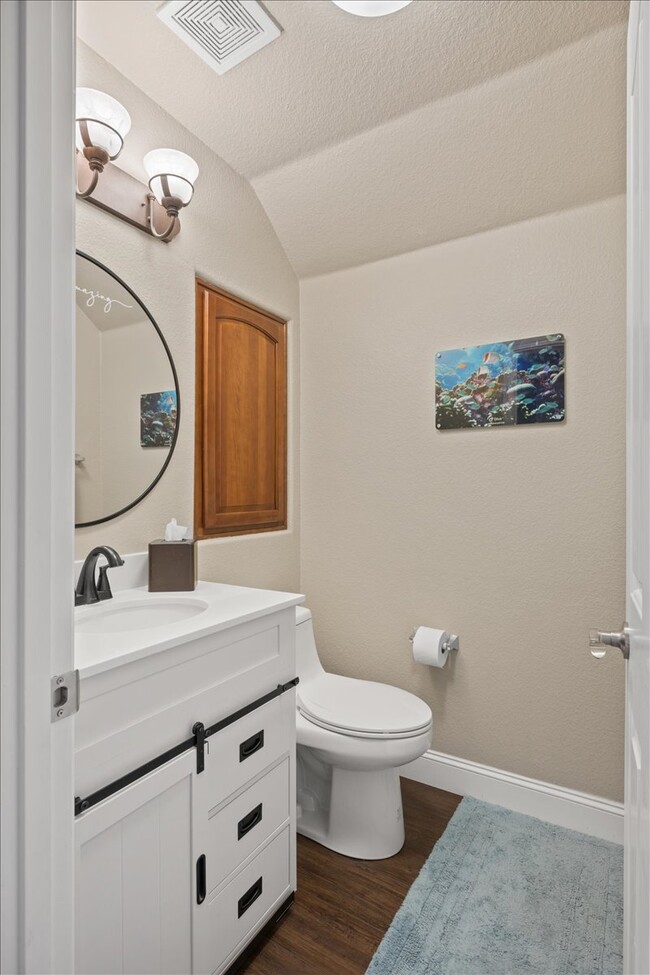 Guest Half-Bath Downstairs - 807 Esplanade Cir