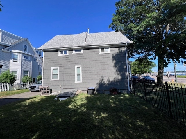 Rear yard - 303 Beach St