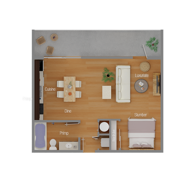 Floorplan - 800J Lofts