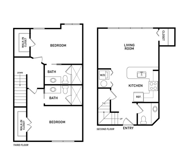 Floorplan - Beech Townhomes