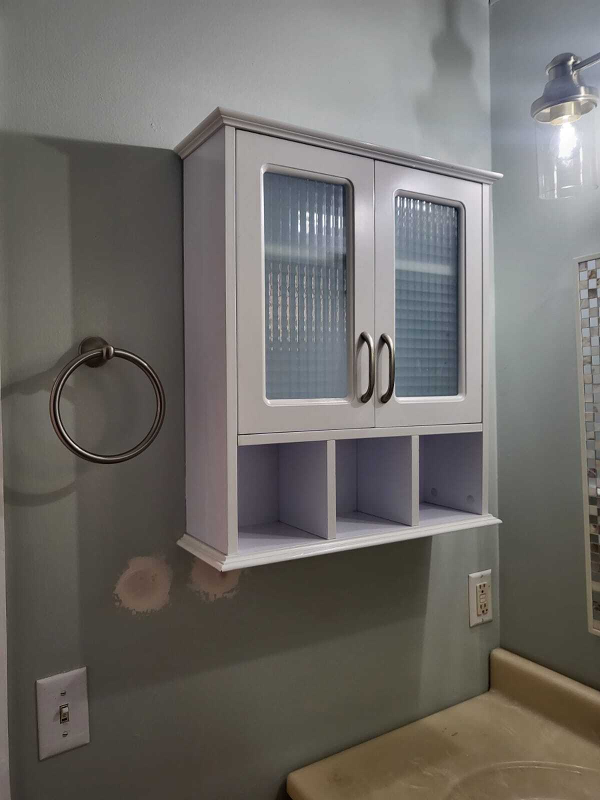 Bath Cabinet - 422 Seabreeze Dr