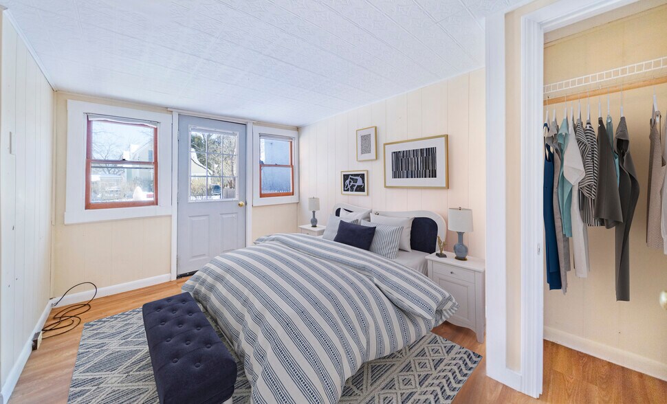 Bedroom 4 - digitally staged - 47 Pitkin St