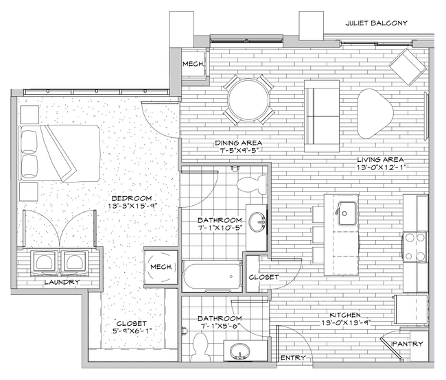 Jerome 301- 1bed - The Jerome