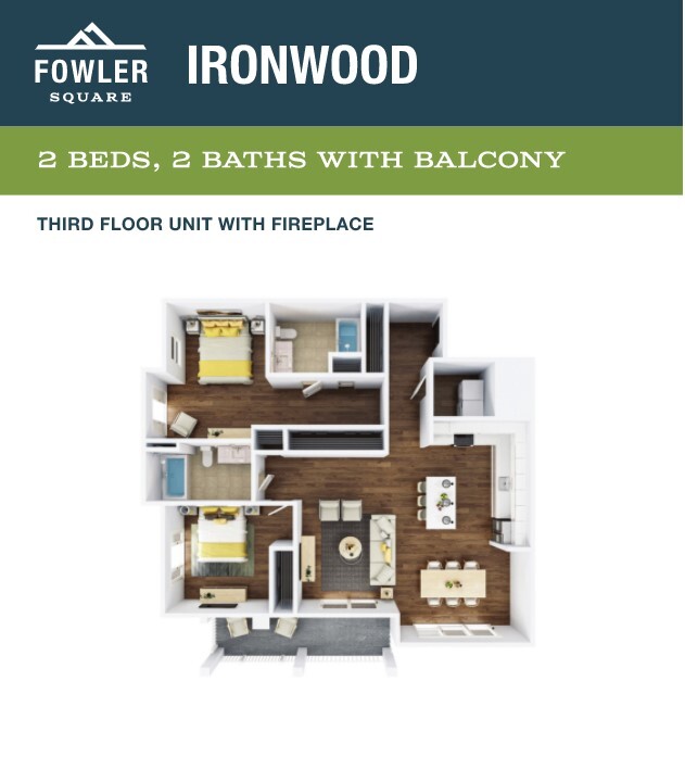 Floorplan - Fowler Square