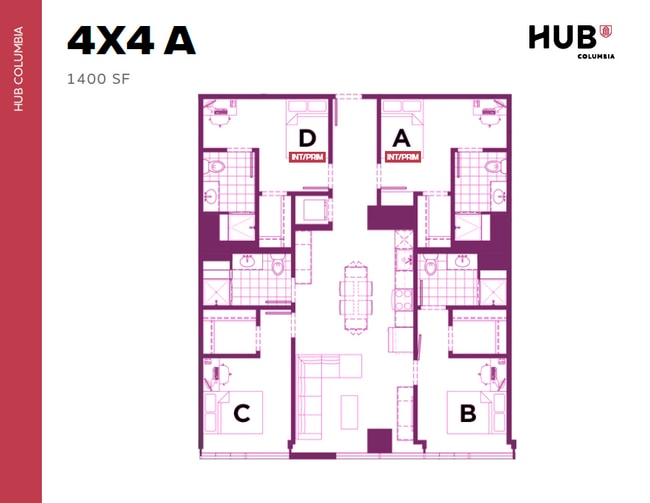 4x4 A - Hub Columbia