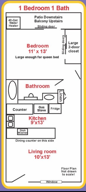 1BR/1BA - Golden Grove Terrace Apartments