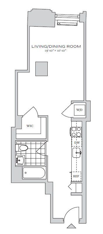 Floorplan - 70 Pine Apartments