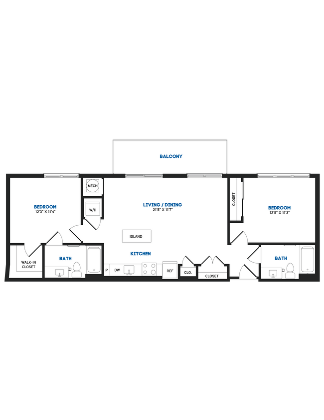 Floorplan - The Chase at Bryant Street