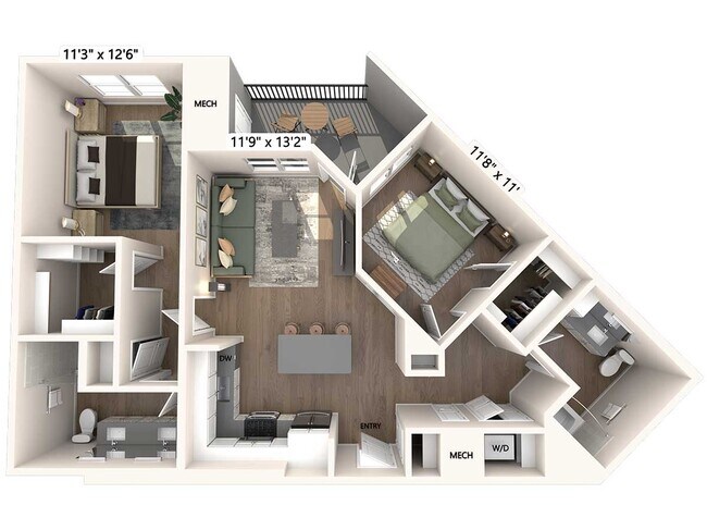 Floorplan - Avalon W Squared