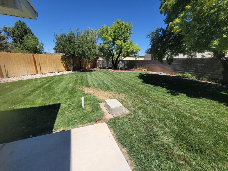Back Yard - 1034 Bulloch Cir