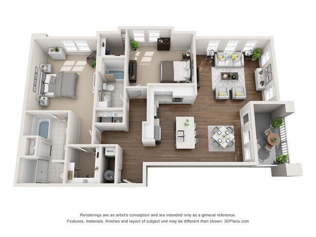 Floorplan - Queens at Granville