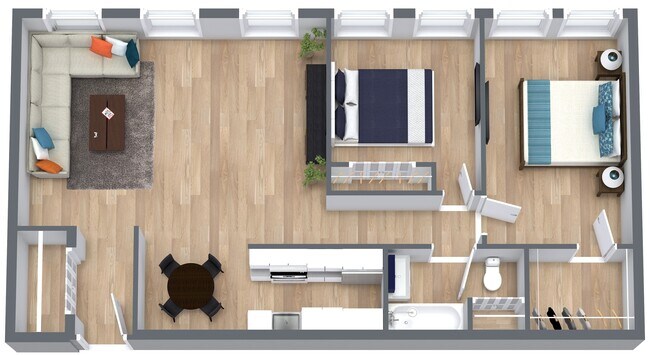 Apt 303-2bed - 1675 Avenue B