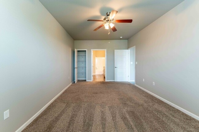 Primary Bedroom and Linen Closet - Coryell Commons