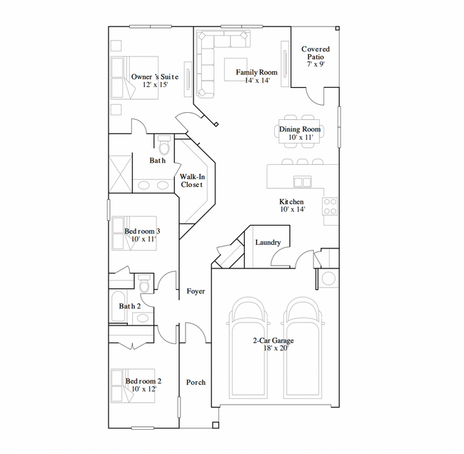 Building Photo - 3 BR/2 BA 1459 sq ft  Navarro Ranch