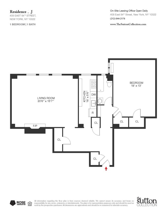 Floorplan - The Sutton Collection