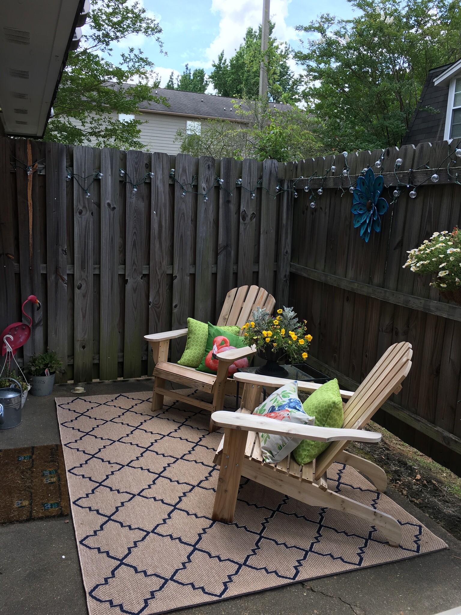 Patio off kitchen door - 106 Michael Dr