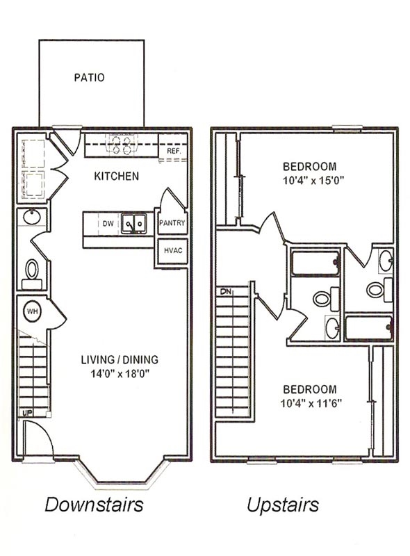 2BR/2.5BA - Arbor Creek Apartments