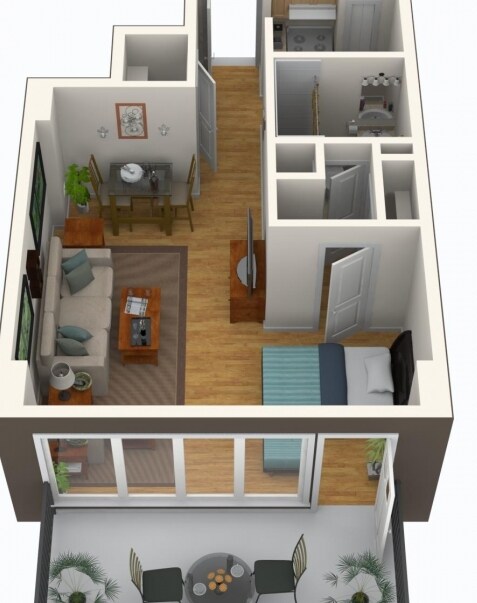 1BR/1BA - 15-35 Elk St