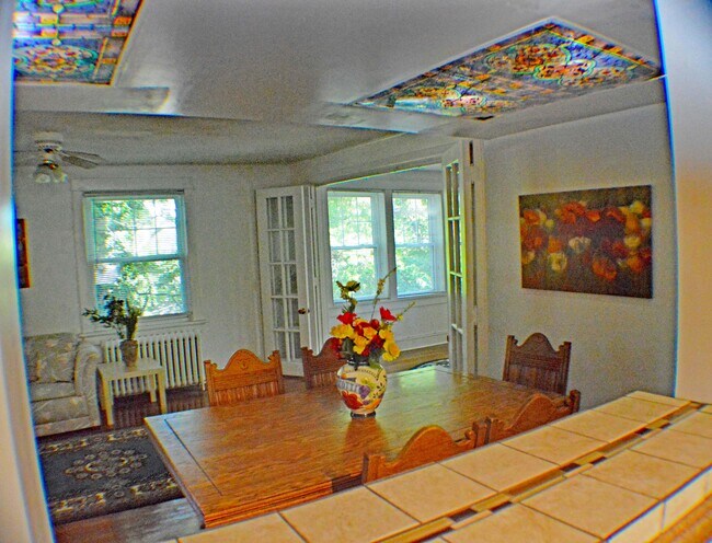 View from Kitchen to dining Room - 1304 W 50th St