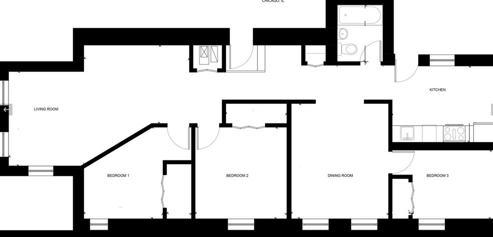 Floor Plan - 5003 N Sawyer Ave
