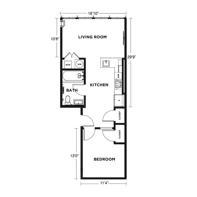 Floorplan - The Washington at Chatham