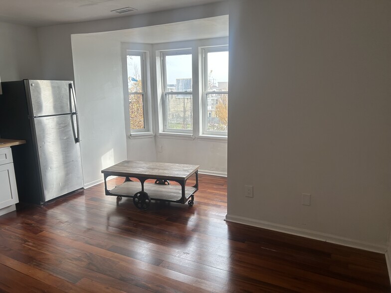 Living Room/Kitchen Bay Window - 3201 Cecil B Moore Ave