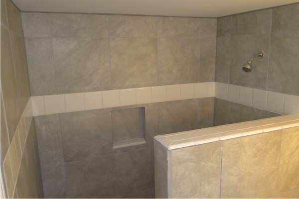 Master Walk-in Shower - 4115 Robinhood Dr