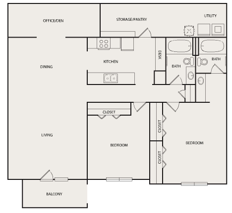 FLOORPLAN E - Walton Grove