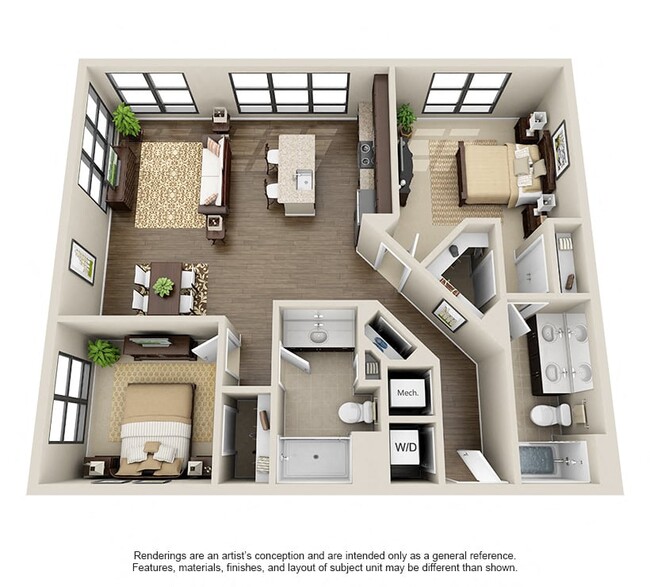 Floorplan - The Julian at Fair Lakes