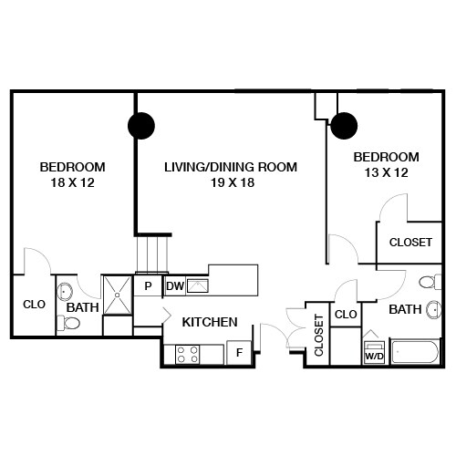 Floorplan - The Left Bank