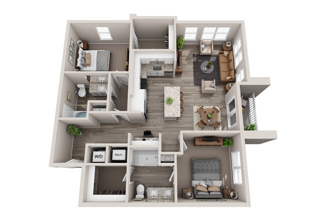 Floorplan - JTB Apartments