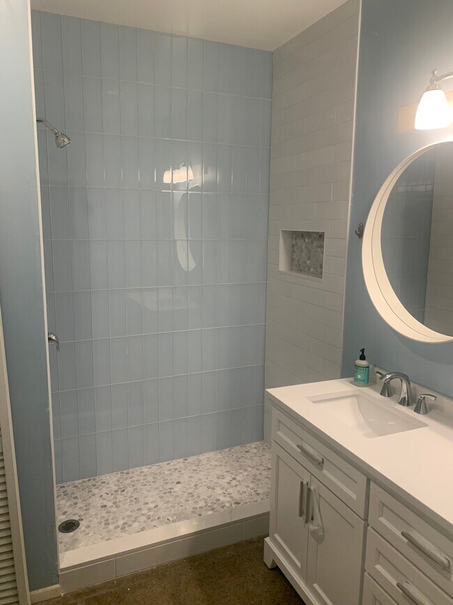 New step in shower and vanity - 1018 4th Ave