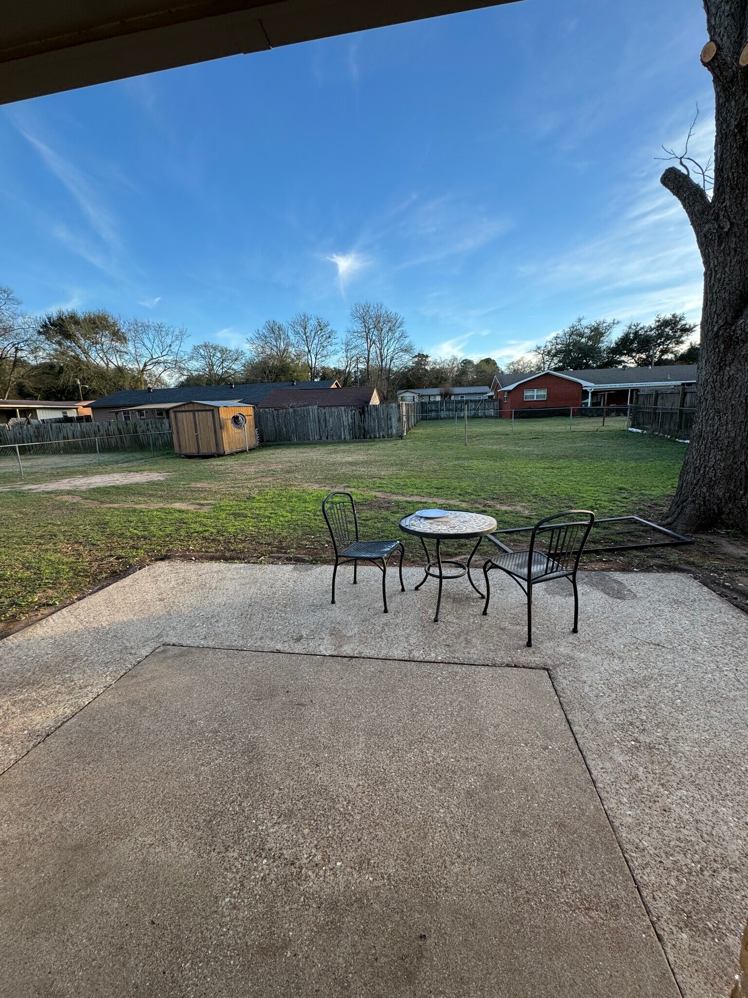 Backyard - 903 Corinth Rd